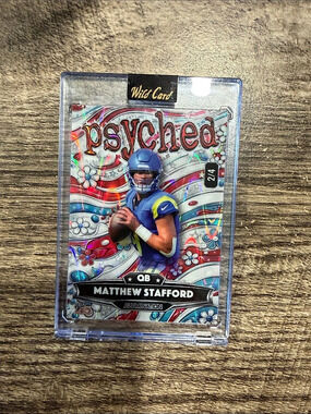 Wild Card 2026 Wild Card Alumination Just The Hits Psyched Matthew Stafford